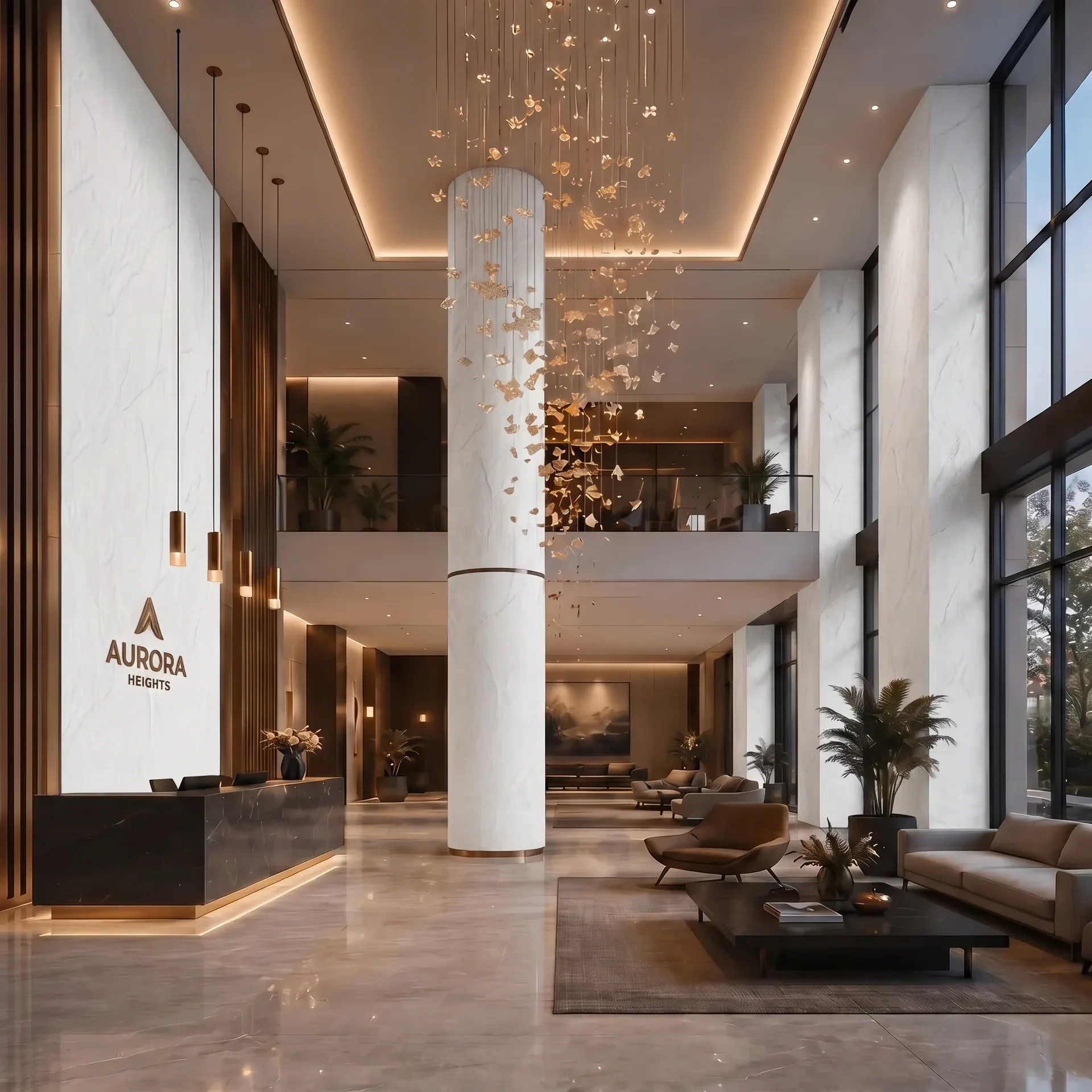 In a home